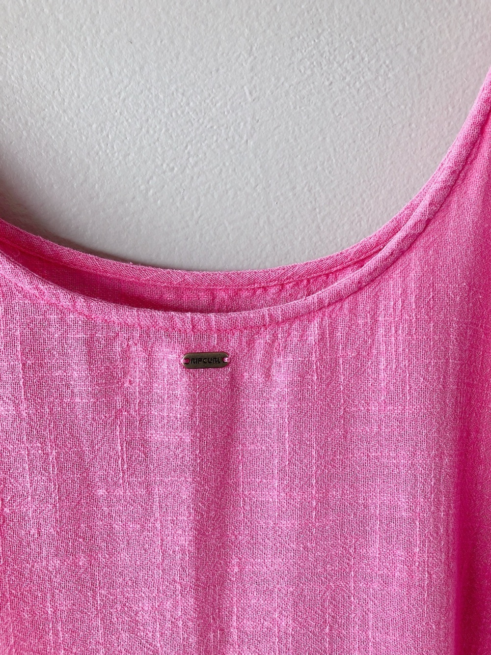 Rip Curl Hot Pink Dress classic surf cover up beach dress hot pink medium boho - Picture 10 of 15